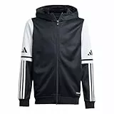 adidas Unisex niños SQUADRA25 Hoody Kids Black/White, 9-10 Years