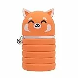 Mr. Wonderful, Mr.Wonderful-Estuche extensible-Panda rojo Unisex adulto, Mediano