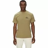 Quiksilver EV Mini Logo SS Camiseta, Aloe, M Hombre