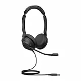 Jabra Evolve2 30 SE Auriculares Estéreo con Cancelación de Ruido, Cable USB-A y Tecnología de Llamada de 2 Micrófonos - Certificado para MS Teams, para Todas Las Plataformas - Negro