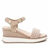XTI - Sandalia Mujer Beige - Calzado Cómodo y Versátil - Moda casual - Modelo 14385702 (Talla 40)