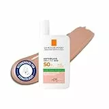 La Roche Posay Protector Solar con Color, SPF50+, Previene el Estrés Oxidativo, Resistente al Agua, Sudor y Arena, Fórmula con Mexoryl 400, Fluido Invisible, Anthelios UV-MUNE 400, 50 ml