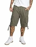 Brandit Urban Legend Shorts, Pantalones cortos cargo Hombre, Verde Oliva, XL