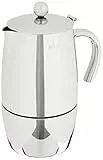 BRA Magna Cafetera Italiana 10 Tazas, Acero Inoxidable 18/10