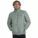 Quiksilver Scaly FZ Chaqueta, Verde, XL para Hombre