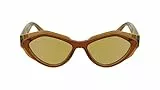 CALVIN KLEIN JEANS CKJ24621S Gafas, Brick/Amber, Talla única para Mujer
