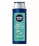 NIVEA MEN Anti Grease - Champú para cabello graso con salvia para hombre, 400 ml