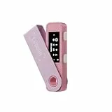Ledger Nano S Plus Crypto Hardware Wallet (Rosa Pastel) - Protege tu cripto, NFT y fichas (Compatibilidad PC y Android)