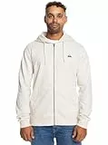 Quiksilver Basic Hoodie Zip Sudadera, Birch, L para Hombre