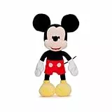 Simba Toys - Peluche Disney Mickey Mouse 35 cm- con Pantalon Rojo, Material Suave y Agradable, 100% Original, Apto para Niños y Niñas de Todas Las Edades - 35 cm (6315870228)