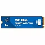 WD Blue SN5000 M.2 2280 NVMe SSD 1TB, Disco Duro SSD con Velocidad hasta 5150 MB/s, PCIe Gen4, nCache Technology, Acronis True Image migración de Discos y clonación