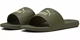 PUMA Cool Cat 2.0, Sandalias deslizantes Unisex Adulto, Loden Green-Calming Green, 43 EU