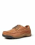 Hush Puppies Tucker, Zapatos de Cordones Derby Hombre, Marrón (Tan Nubuck Tan), 45 EU