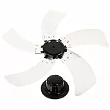 HOLIDYOYO Aspas De Ventilador De Pie 5 Hojas Aspas De Ventilador De Aluminio De 17 Pulgadas Repuesto Para Mesa Piso Pedestal Suministros De Reparación