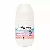 Babaria Desodorante Rollon Invisible Antimanchas 0% alcohol, 50ml