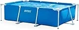 Intex - Kit de Piscina Rectangular, Azul, 3800 l, 300 x 200 x 75 cm