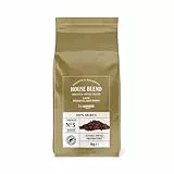 by Amazon Café En Grano Natural, Puro arabica, tueste medio, 1kg - certificados por Rainforest Alliance