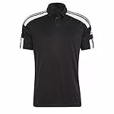adidas Hombre Squadra 21 Polo Shirt, Black / White, M