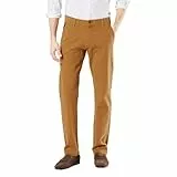 Dockers Ultimate 360 Chino Slim, Pantalones para Hombre, Dark Ginger, 34W/32L