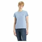 Levi's Perfect Tee, T-Shirt para Mujer, Forever Blue, S