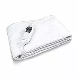 medisana HU 665 Calefacción bajo la cama, 150 x 80 cm, desconexión automática, protección contra sobrecalentamiento, 3 ajustes de temperatura, lavable adecuado para todos los colchones estándar