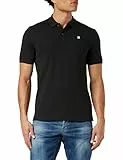 G-Star Para Hombre Polo Dunda Slim , Negro (dk black D11595-5864-6484), M
