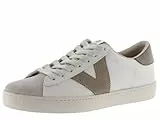 victoria Basket Unisex Berlín Piel & Piezas En Contraste & Puntera Serraje 1126142 para Adulto Beige 41