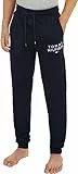 Tommy Hilfiger Pantalón de chándal Hombre Sweatpants Largo, Azul (Desert Sky), L