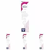 Veet - Pure Crema Depilatoria Corporal Para Mujer, Suavidad Duradera, Para Pieles Normales, 200ml (Paquete de 4)
