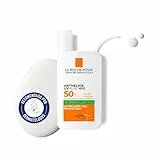 La Roche Posay Fluido Invisible, Protector Solar con SPF50+, Efecto Matificante 24 Horas, Resistente al Agua, Sudor y Arena, Fórmula con Mexoryl 400, Anthelios UV-MUNE 400 Oil Control, 50 ml