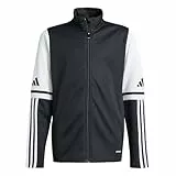adidas Unisex niños SQUADRA25 TRAINING JACKET KIDS, black/white, 13-14 Years