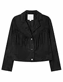 Springfield Chaqueta para Mujer Negro M
