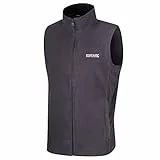 Regatta Tobias II Chaleco con Cremallera y 2 Bolsillos Bodywarmers, Hombre, Iron(Black), XXXL