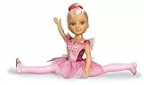 Nancy - Un día de Ballet, Muñeca con tutú de Purpurina y Puntas de Ballet para niños y niñas a Partir de 3 años (Famosa 700015543)