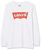 Levi's Lvb L/S Batwing Tee Camiseta, Blanco, 14 años Niños