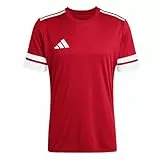 adidas Hombre SQUADRA25 Jersey Short Sleeve, Team Power Red 2 / White, XL