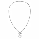 Tommy Hilfiger Jewelry Collar para Mujer en Acero Inoxidable con un Colgante en Forma de Corazón - 2700277