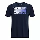 Under Armour Team - Camiseta de Manga Corta - 1329582, Azul,Large