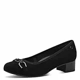 Tamaris 8-82301-44, Zapatos de Tacón Mujer, Negro Suede, 39 EU
