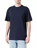 Helly Hansen Hombre Camiseta Crew, S, Azul Marino