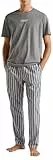 United Colors of Benetton 42fk4f00a Pantalón de Pijama, Multicolor, XL Hombres