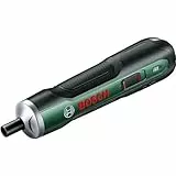 Bosch Home and Garden Atornillador Push Drive (batería integrada de 1,5 Ah, 3,6 V, 360 rpm, en caja), Verde, (L x B x H) 182 x 38 x 38 mm