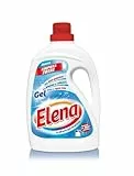 Elena Detergente para lavadora, adecuado para ropa blanca y de color, formato gel - 37 dosis
