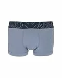 Emporio Armani Megalogo Trunk Bañadores Ajustados para Hombre, Gris, XL