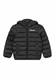 Champion Legacy Boys Chaqueta, Negro, L para Niños