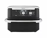 Ninja Foodi FlexDrawer Freidora de aire con compartimento doble, 10,4 l, 7 en 1, no usa aceite, con divisor de cestas extraíble, piezas antiadherentes y aptas para lavavajillas, en negro, AF500EU
