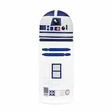 Grupo Erik Estuche Silicona Star Wars R2-D2 - Estuche Escolar Extensible con Cremallera para niños y niñas | Potalápices Vertical pequeño Práctico para Materiales Escolares para la Vuelta al Cole