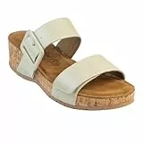 CHATTAWAK 18hgiobeige38, Sandalia con talón Mujer, Beige, 38 EU