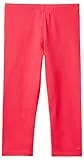United Colors of Benetton Leggings 3mt1cf02i, Rojo Magenta 34l, 122 cm Niñas y niñas