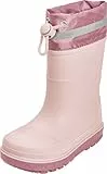 Playshoes Gummistiefel, Botas de Lluvia, Rosa Stulpe, 27 EU
